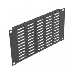 10? Netzwerkschrank Panel mit Lüftungsschlitzen horizontal 3 HE schwarz — Buy in Cyprus with Fast Delivery