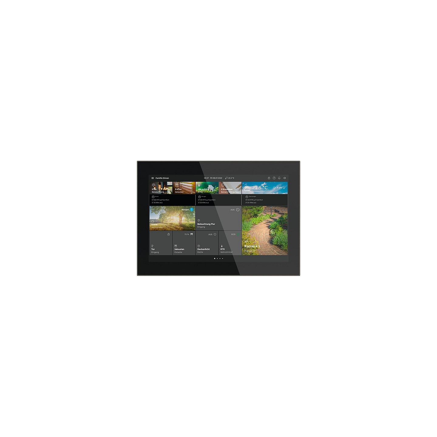 BUSCH JAEGER BJ ST U10.2.11-825 ST U10.2.11-825 SmartTouch 10 Schwarz Graphit — Buy in Cyprus with Fast Delivery