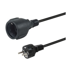Equip Stromkabel CEE 7 7- to CEE 7 3 St Bu schwarz 1.80m — Buy in Cyprus with Fast Delivery