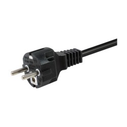 Equip Stromkabel CEE 7 7- to CEE 7 3 St Bu schwarz 1.80m — Buy in Cyprus with Fast Delivery