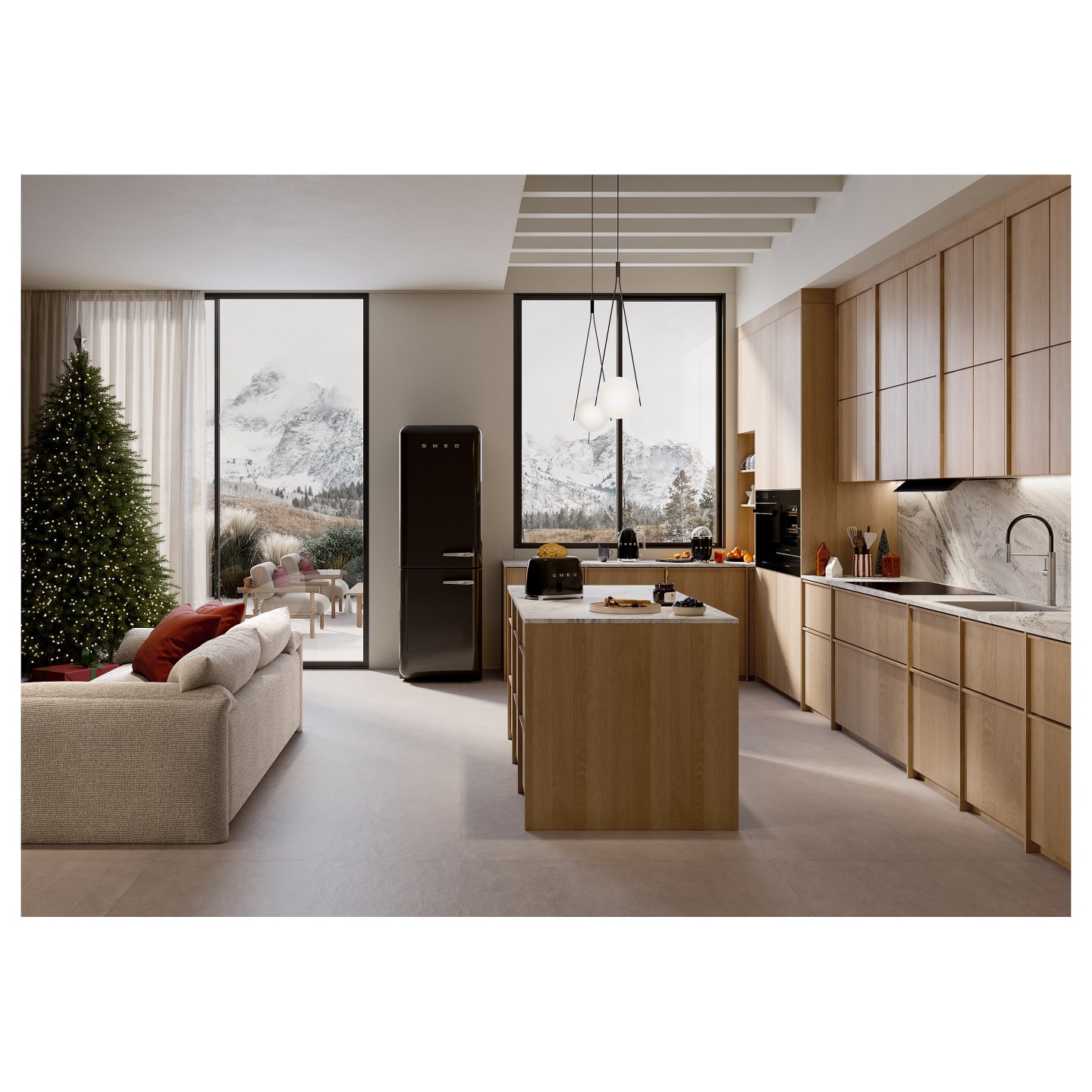 SMEG Wasserkocher 50s Style KLF03BLEU. schwarz — Buy in Cyprus with Fast Delivery