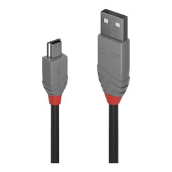 LINDY USB 2.0 Kabel Typ A Mini-B M M 0.2m — Buy in Cyprus with Fast Delivery