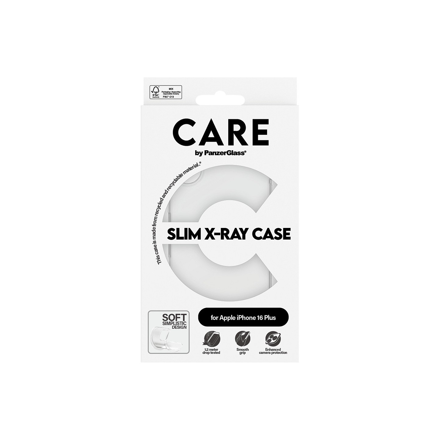 CARE Case Fashion X-Ray Soft Basic iPhone 16 Plus — Buy in Cyprus with Fast Delivery