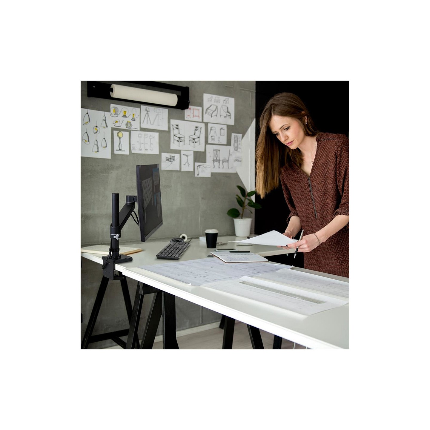 Ergotron NX Monitor Arm (schwarz (matt)) — Buy in Cyprus with Fast Delivery