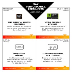 HP Omen Max 16' WQXGA Ryzen AI 7 H350 32GB 1TB SSD RTX 5070Ti Win11 Home - 16-ak0473ng — Buy in Cyprus with Fast Delivery
