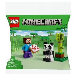 LEGO 30672 Minecraft Steve mit Baby-Panda (Polybag) — Buy in Cyprus with Fast Delivery
