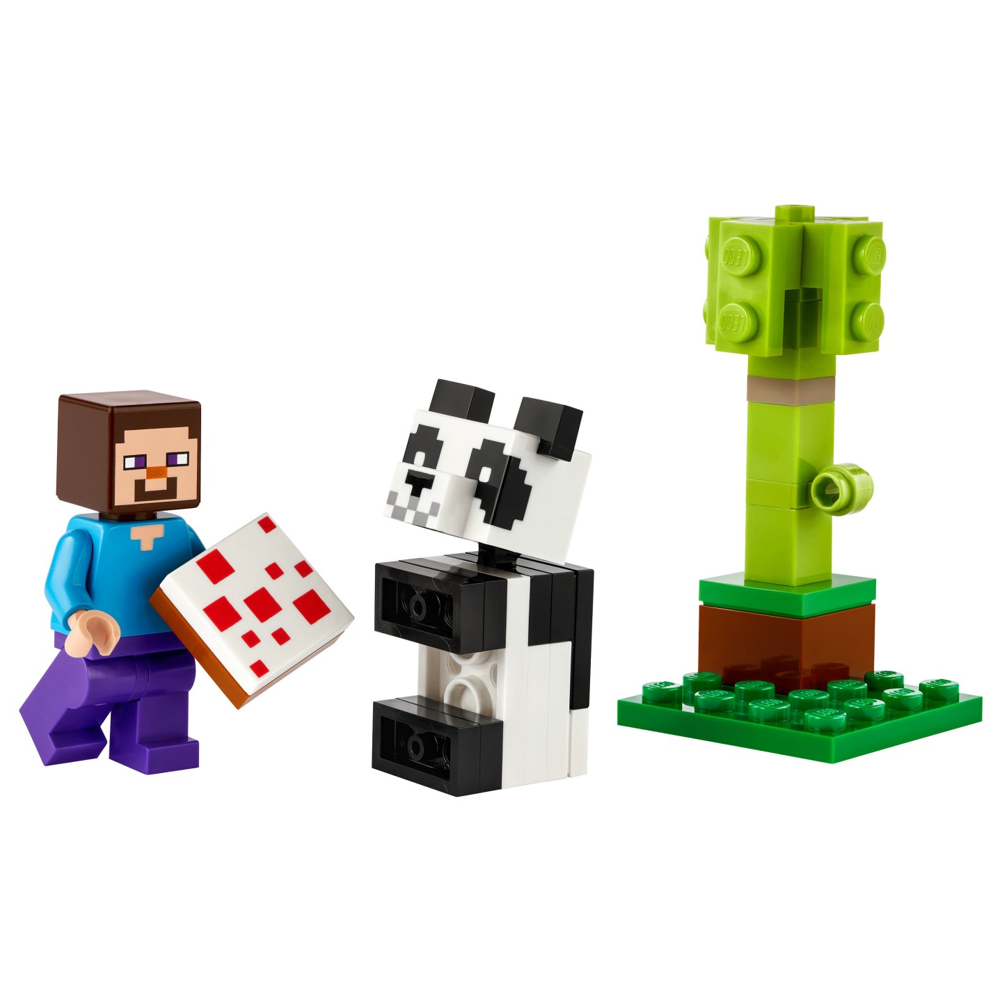 LEGO 30672 Minecraft Steve mit Baby-Panda (Polybag) — Buy in Cyprus with Fast Delivery