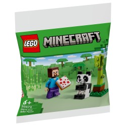 LEGO 30672 Minecraft Steve mit Baby-Panda (Polybag) — Buy in Cyprus with Fast Delivery