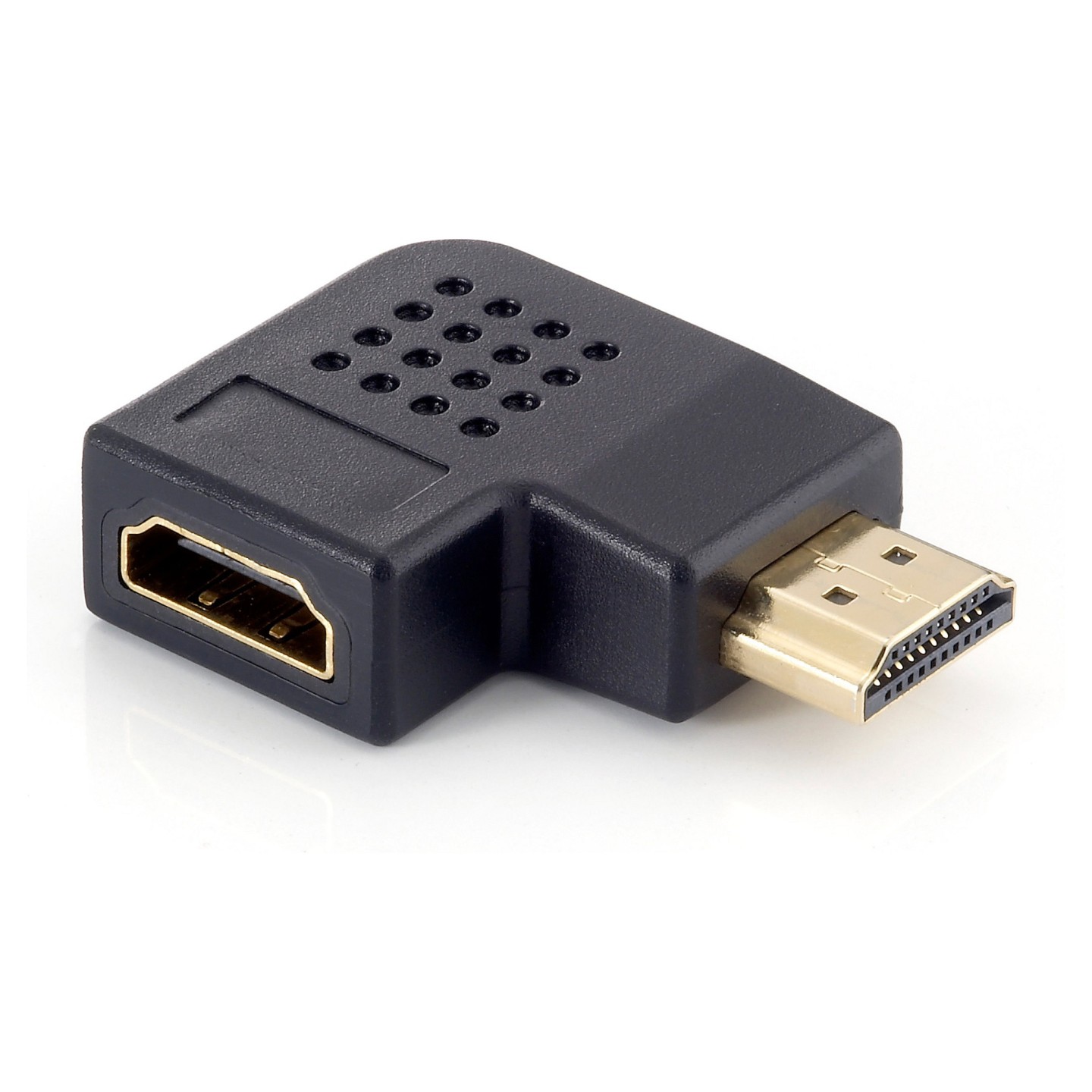 Equip HDMI Adapter A-B St Bu 90 Grad gewinkelt sw Polybeutel — Buy in Cyprus with Fast Delivery