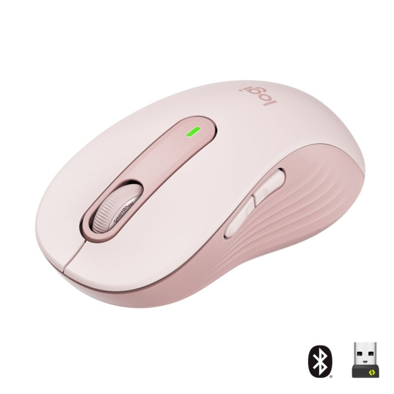 Buy Logitech Signature M650 - 910-006237 - Pink Right-Hand Ergonomic Silent Wire... in Cyprus, Nicosia, Limassol, Larnaka, Pafos