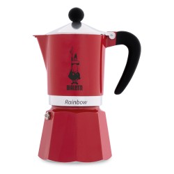 Bialetti Rainbow Kaffeemaschine Rot — Buy in Cyprus with Fast Delivery
