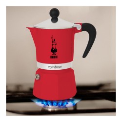 Bialetti Rainbow Kaffeemaschine Rot — Buy in Cyprus with Fast Delivery
