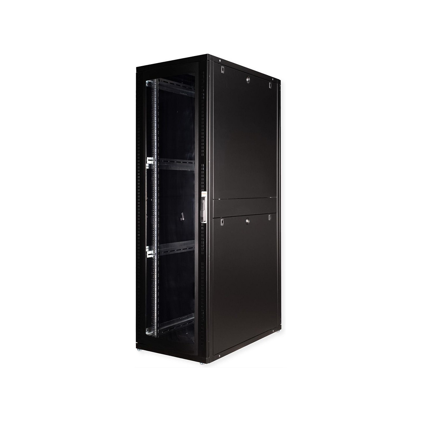 ROLINE 19-Zoll Serverschrank Pro 42 HE. 600x1000 BxT schwarz Plexiglas — Buy in Cyprus with Fast Delivery