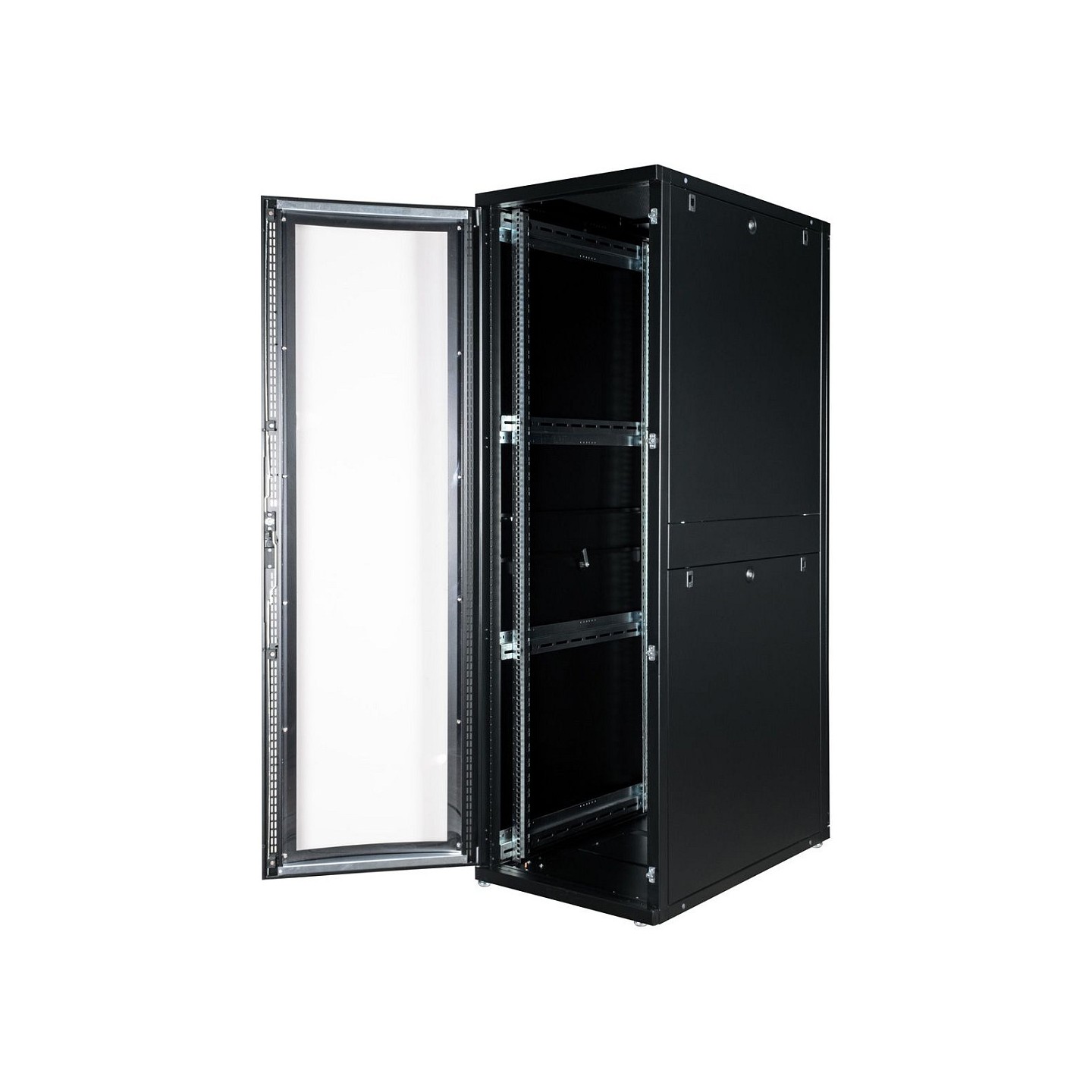 ROLINE 19-Zoll Serverschrank Pro 42 HE. 600x1000 BxT schwarz Plexiglas — Buy in Cyprus with Fast Delivery