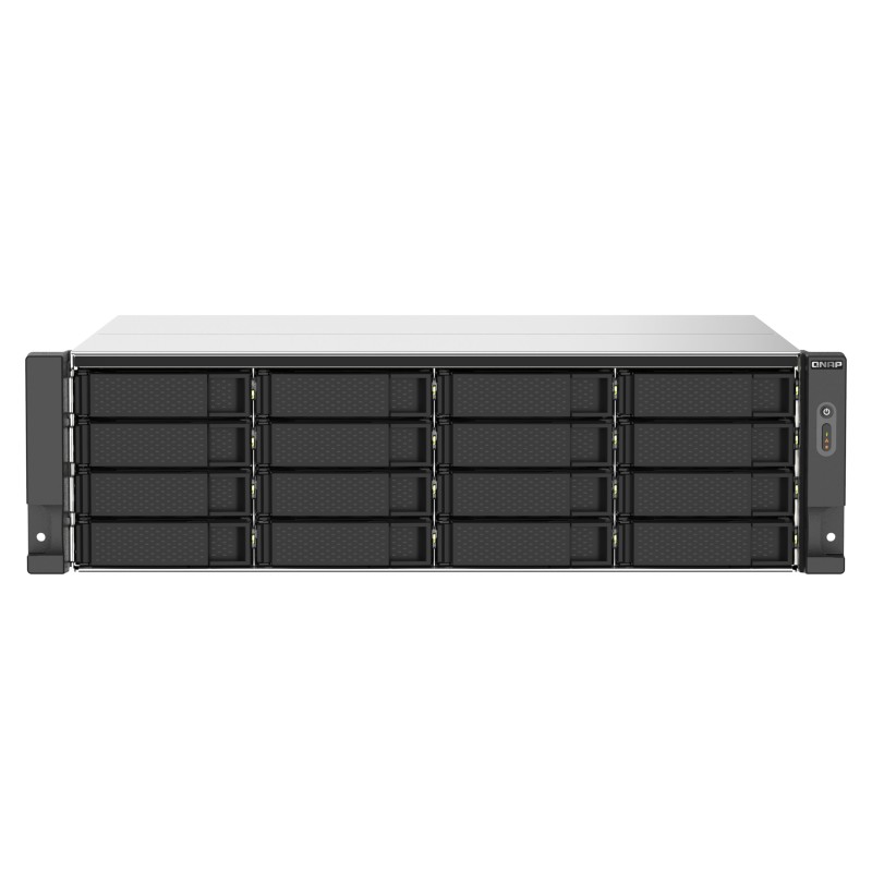 Buy QNAP TS-1673AU-RP-16G - 16-Bay 3U Rack NAS, AMD V1500B 2.2GHz, 16GB DDR4, Du... in Cyprus, Nicosia, Limassol, Larnaka, Pafos