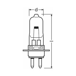 Osram Halogen Niedervoltglhl. 30W 12VPG22 30X1 — Buy in Cyprus with Fast Delivery