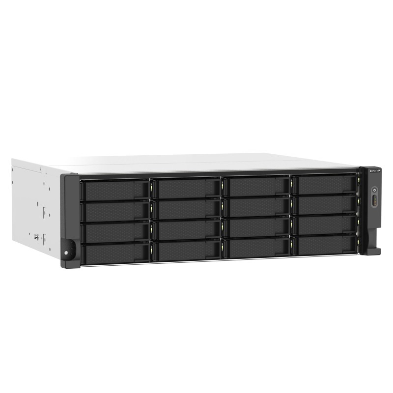 Buy QNAP TS-1673AU-RP-16G - 16-Bay 3U Rack NAS, AMD V1500B 2.2GHz, 16GB DDR4, Du... in Cyprus, Nicosia, Limassol, Larnaka, Pafos
