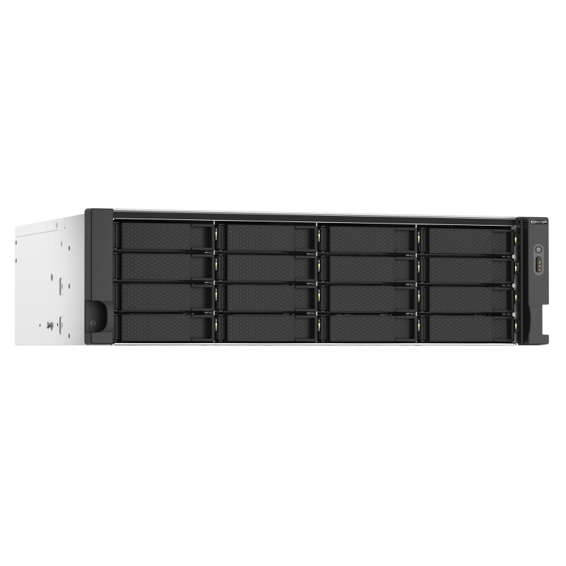 Buy QNAP TS-1673AU-RP-16G - 16-Bay 3U Rack NAS, AMD V1500B 2.2GHz, 16GB DDR4, Du... in Cyprus, Nicosia, Limassol, Larnaka, Pafos
