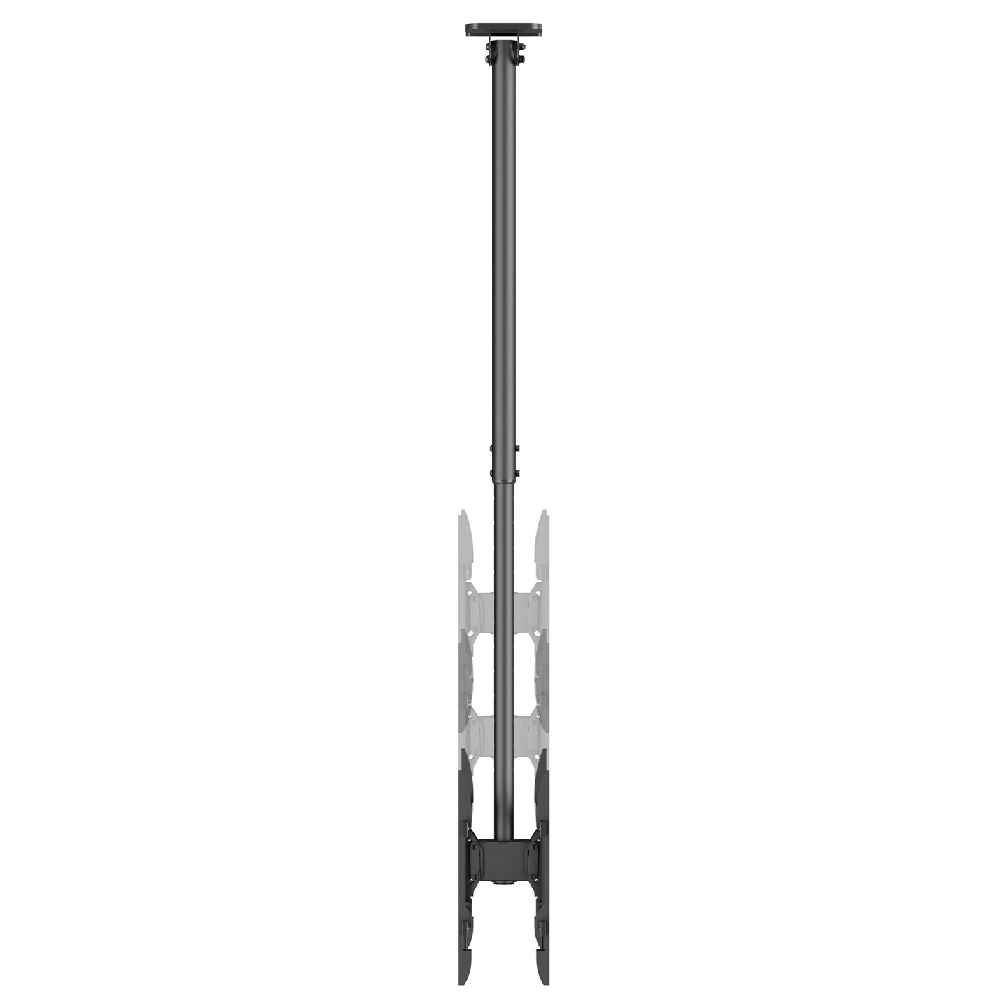 Equip Deckenhalterung 43'-86' 2TFT 50Kg Rücken- to Rücken sw lite Retail — Buy in Cyprus with Fast Delivery