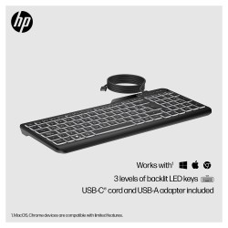 HP 400 Kabelgebundene Tastatur — Buy in Cyprus with Fast Delivery