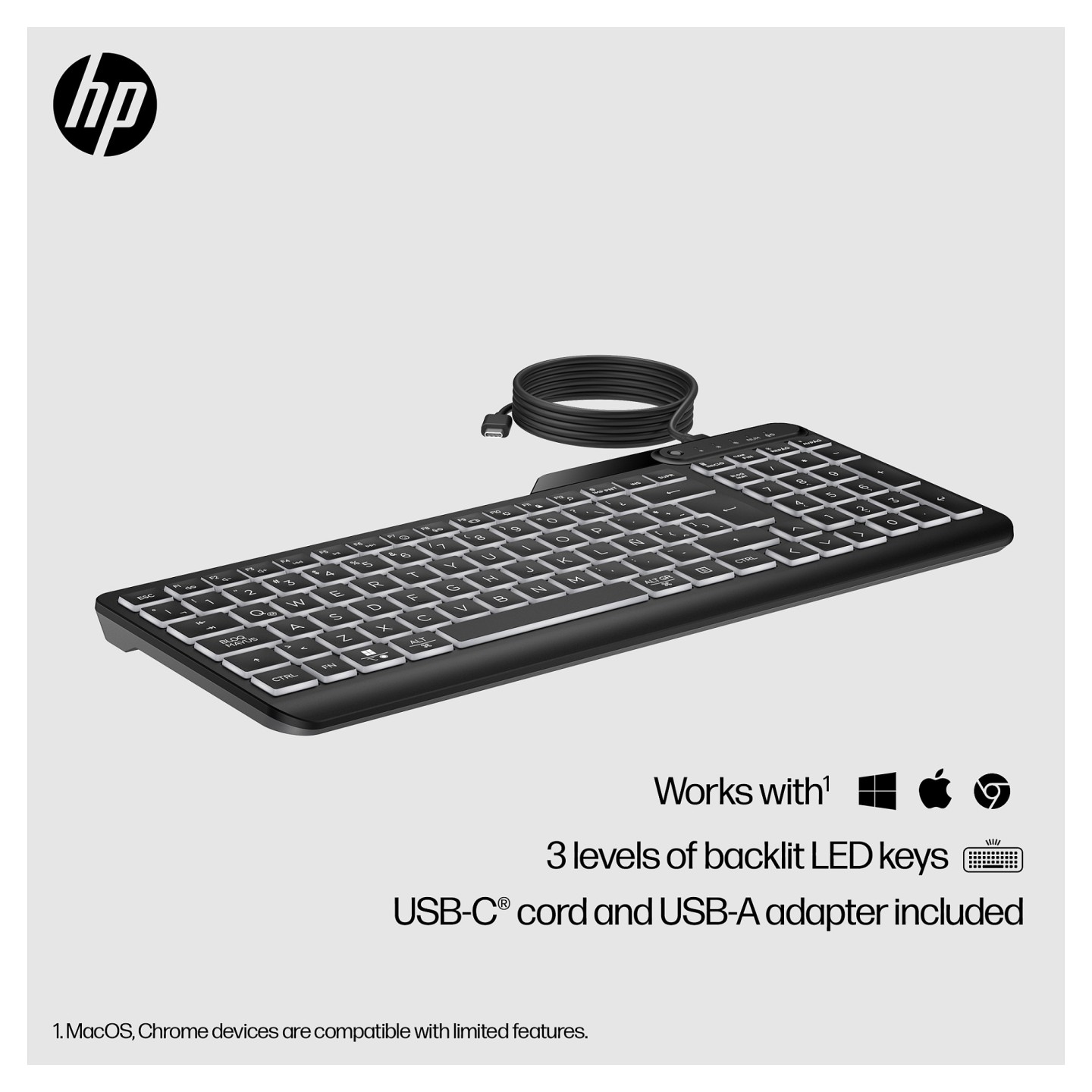 HP 400 Kabelgebundene Tastatur — Buy in Cyprus with Fast Delivery