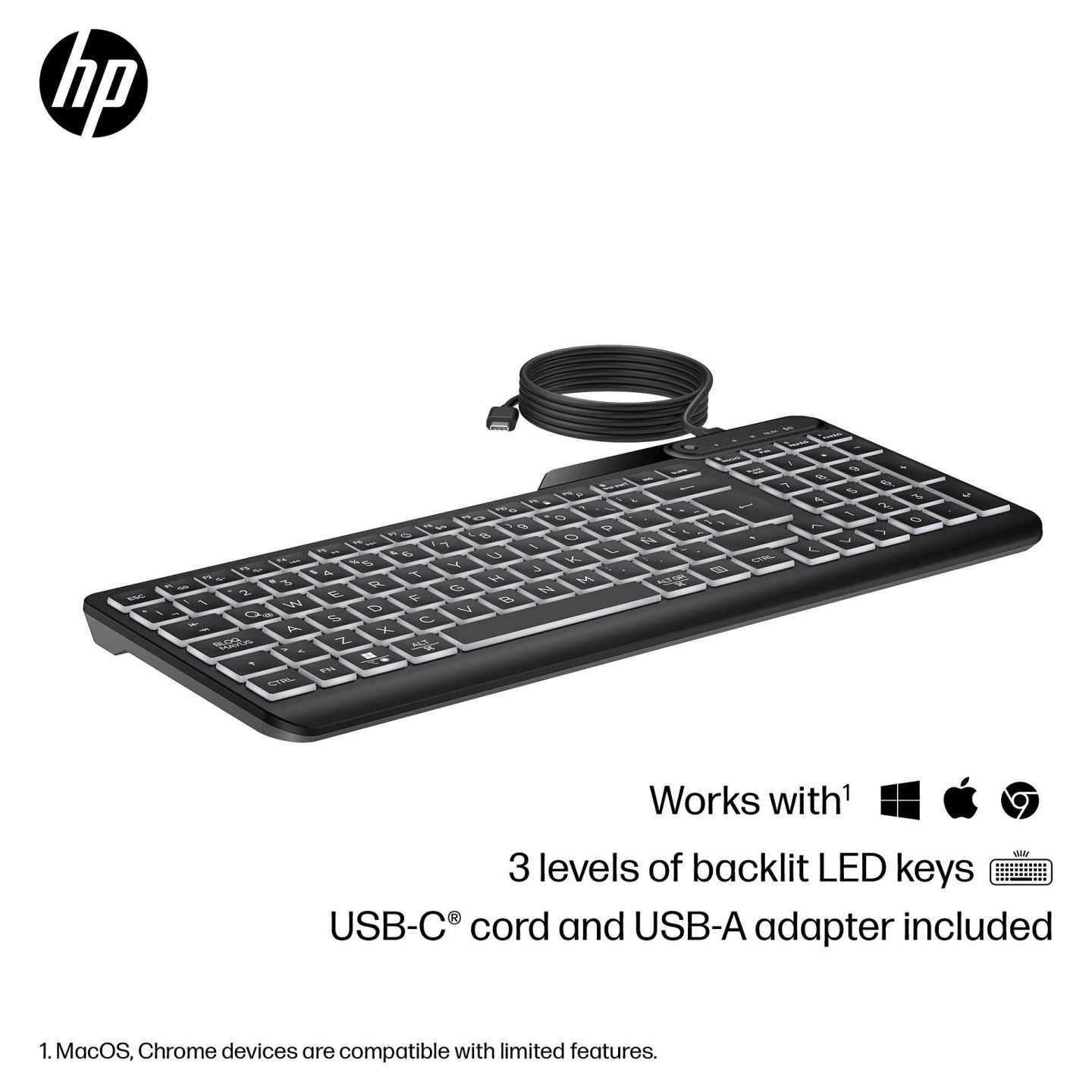 HP 400 Kabelgebundene Tastatur — Buy in Cyprus with Fast Delivery