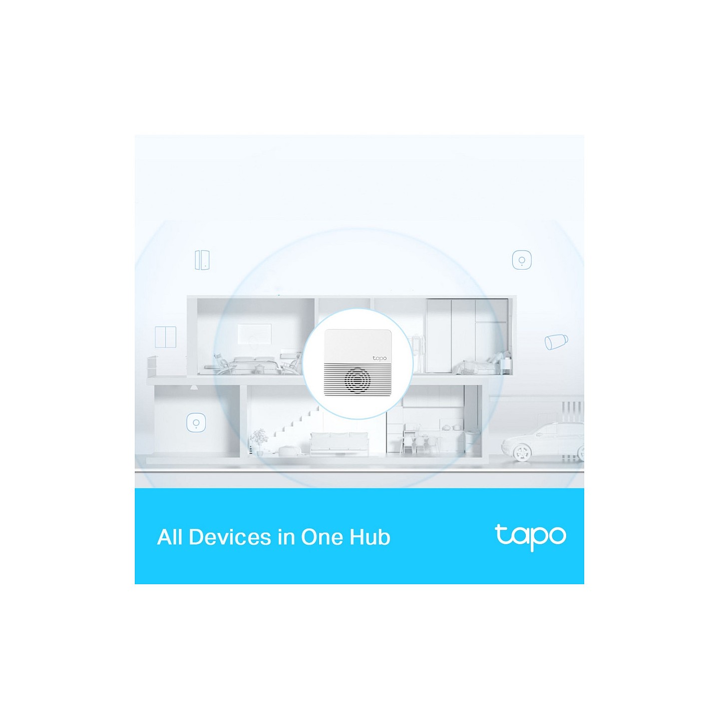 TP-Link Smart-Hub Tapo H200 - mit Signalton. kabellos — Buy in Cyprus with Fast Delivery