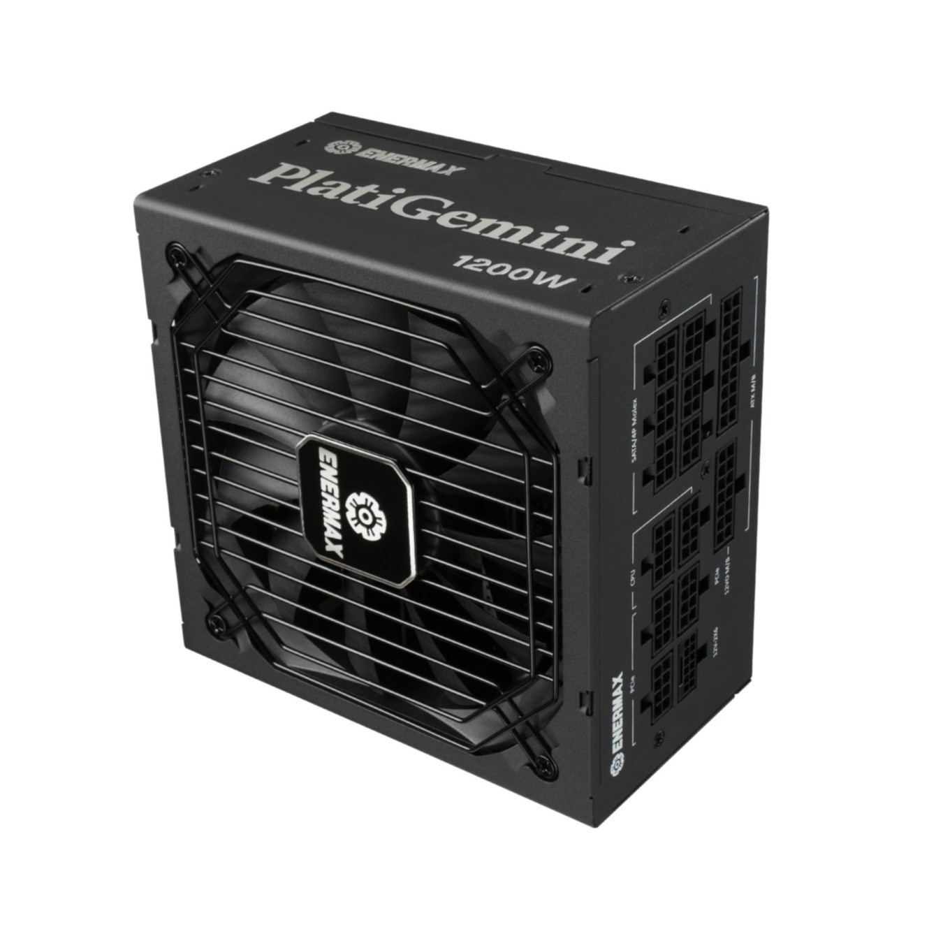 Enermax PlatiGemini EGN1200P - 1200W ATX 3.1 80 PLUS Platinum Fully-Modular PSU (Black, ATX12VO Ready)