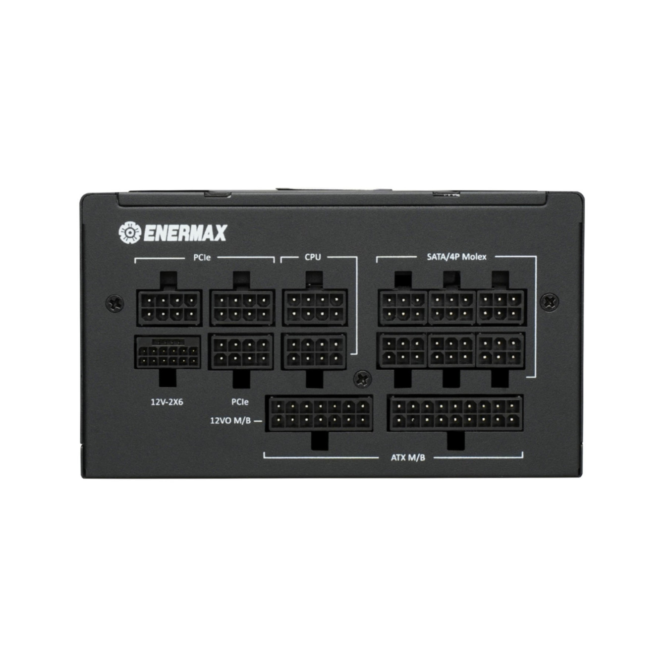 Enermax PlatiGemini EGN1200P - 1200W ATX 3.1 80 PLUS Platinum Fully-Modular PSU (Black, ATX12VO Ready)