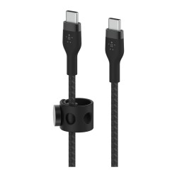 Belkin USB-C auf USB-C Kabel geflochten. Schwarz. 60W. 2m — Buy in Cyprus with Fast Delivery