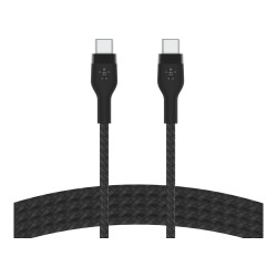 Belkin USB-C auf USB-C Kabel geflochten. Schwarz. 60W. 2m — Buy in Cyprus with Fast Delivery