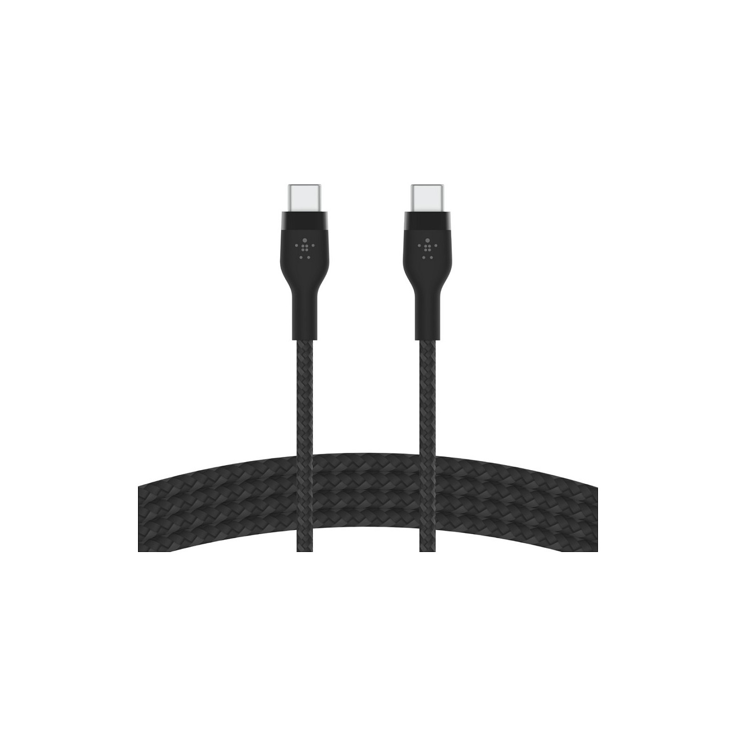 Belkin USB-C auf USB-C Kabel geflochten. Schwarz. 60W. 2m — Buy in Cyprus with Fast Delivery