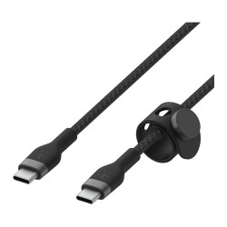 Belkin USB-C auf USB-C Kabel geflochten. Schwarz. 60W. 2m — Buy in Cyprus with Fast Delivery