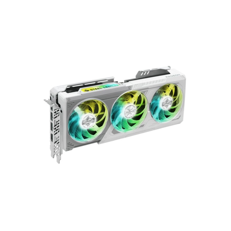 Buy ASRock Steel Legend Radeon RX 9070 OC - 16GB GDDR6, 2700 MHz Boost, Grey/Whi... in Cyprus, Nicosia, Limassol, Larnaka, Pafos