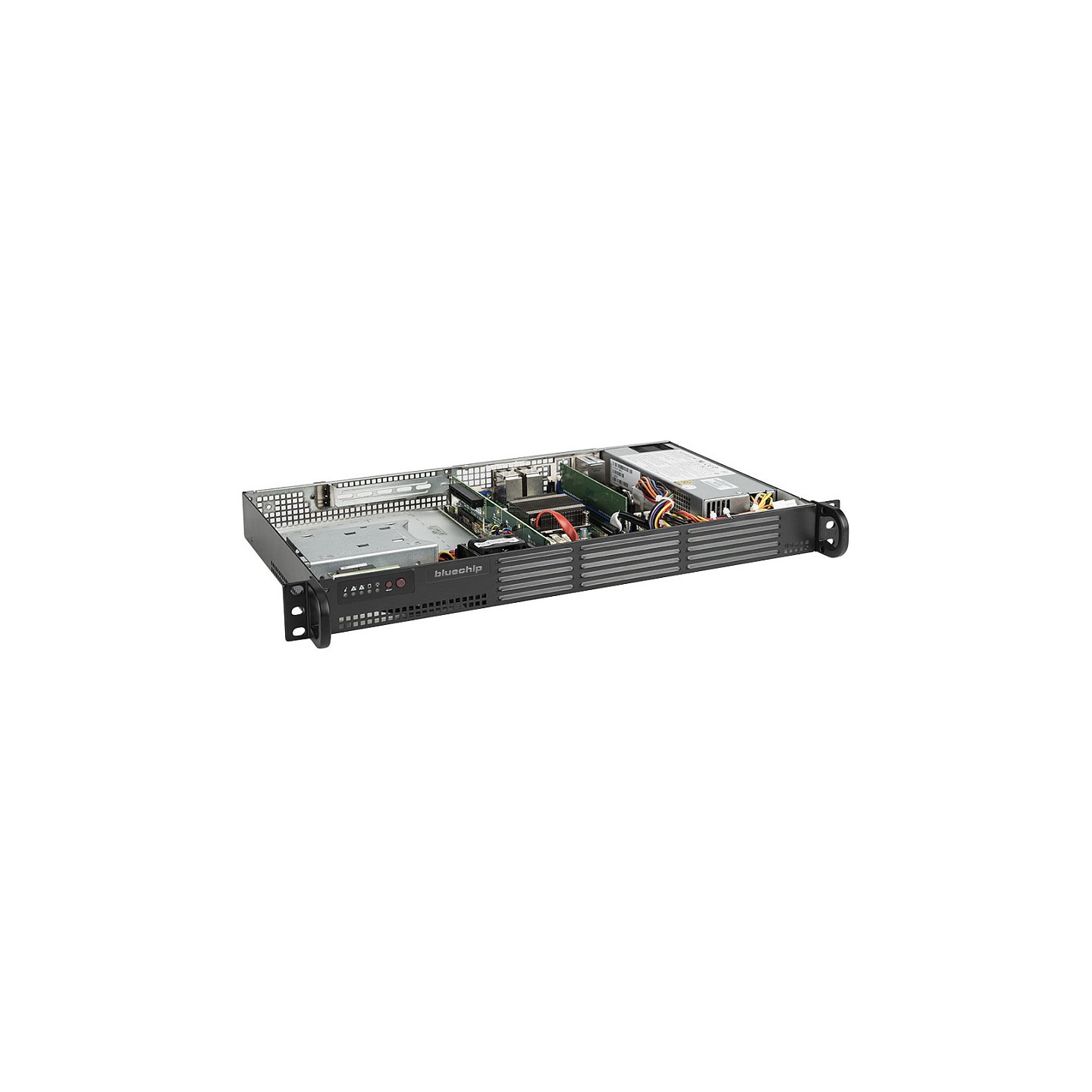 Server bluechip SERVERline R11201s 1HE Rack. Atom C3558 16 GB DDR4. 480 GB SSD. 4 x Gigabit Ethernet