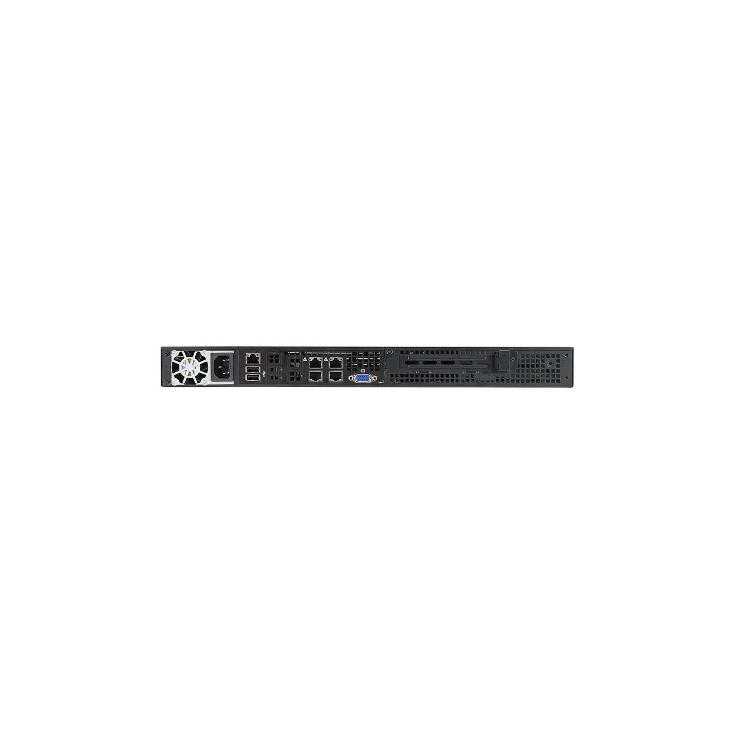 Server bluechip SERVERline R11201s 1HE Rack. Atom C3558 16 GB DDR4. 480 GB SSD. 4 x Gigabit Ethernet