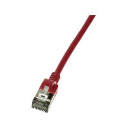 Logilink Patchkabel CAT6A U FTP TPE SlimLine rot 0.3m — Buy in Cyprus with Fast Delivery