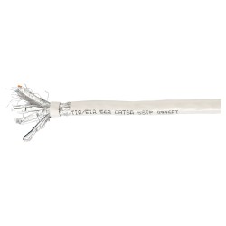 Equip Instal.Kab Cat6A S FTP 4P23 305.00m grau LSZH — Buy in Cyprus with Fast Delivery