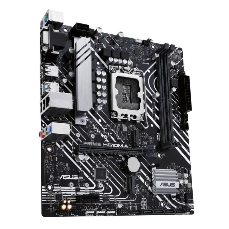 Buy ASUS PRIME H610M-A-CSM - LGA1700 Micro-ATX H610 DDR5 Motherboard, 2x DIMM (u... in Cyprus, Nicosia, Limassol, Larnaka, Pafos