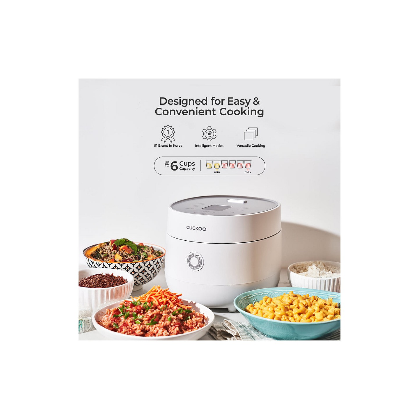 Cuckoo Reiskocher 1.08l CR-0675F 3D-Hitzesystem Warmhaltung — Buy in Cyprus with Fast Delivery