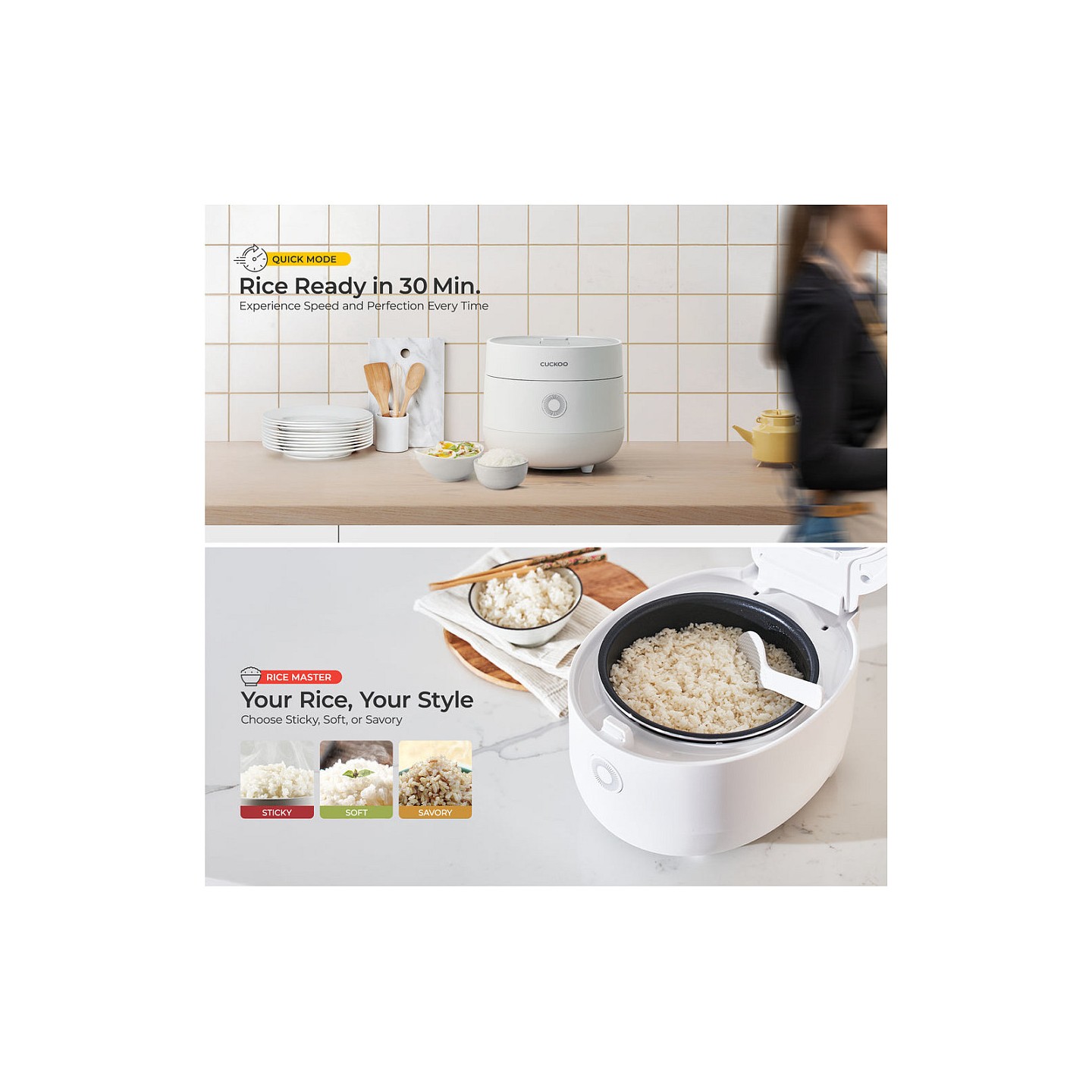 Cuckoo Reiskocher 1.08l CR-0675F 3D-Hitzesystem Warmhaltung — Buy in Cyprus with Fast Delivery