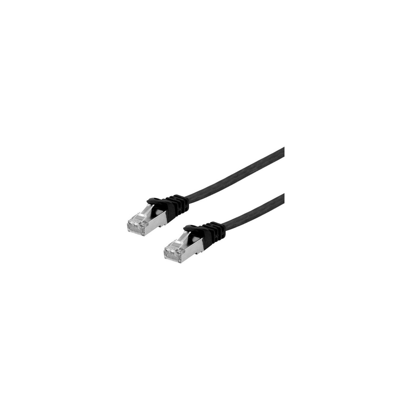 Equip Patchkabel Cat6A U FTP 2xRJ45 2.00m sw Flach LSZH Polybeutel — Buy in Cyprus with Fast Delivery