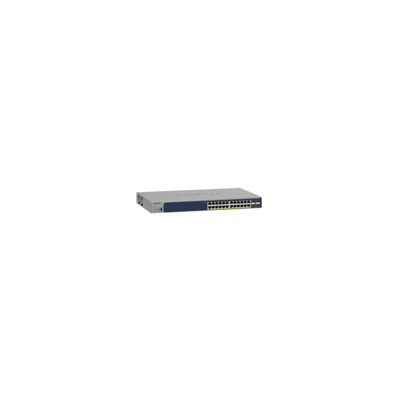 NETGEAR 48-Port Gigabit PoE+ Switch - GS752TPP-300EUS - Grey, 512MB, ARM Cortex-A55 800MHz, 760W PoE Budget