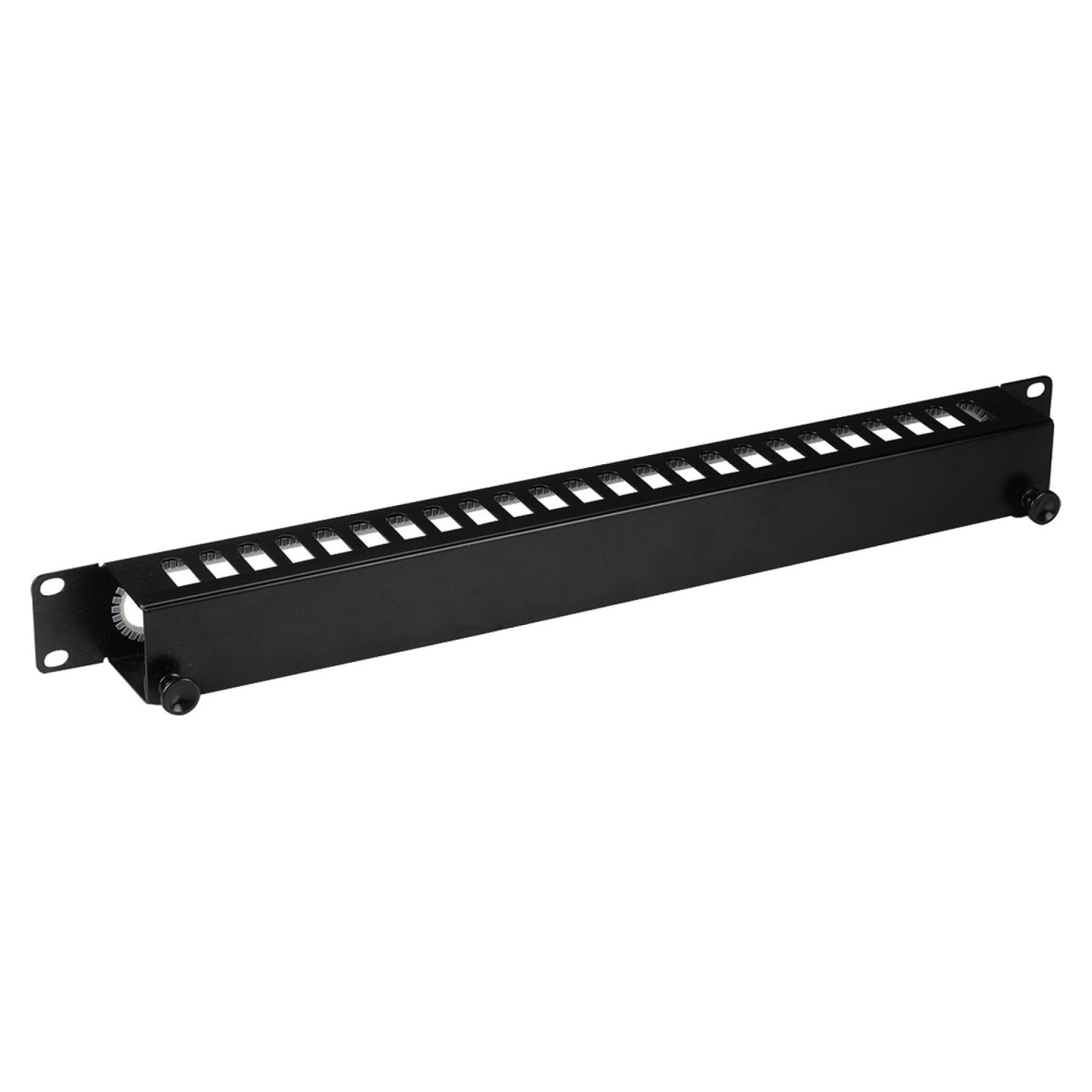 EFB 19' 1HE Kabelführungspanel mit Abdeckung.RAL9005 — Buy in Cyprus with Fast Delivery