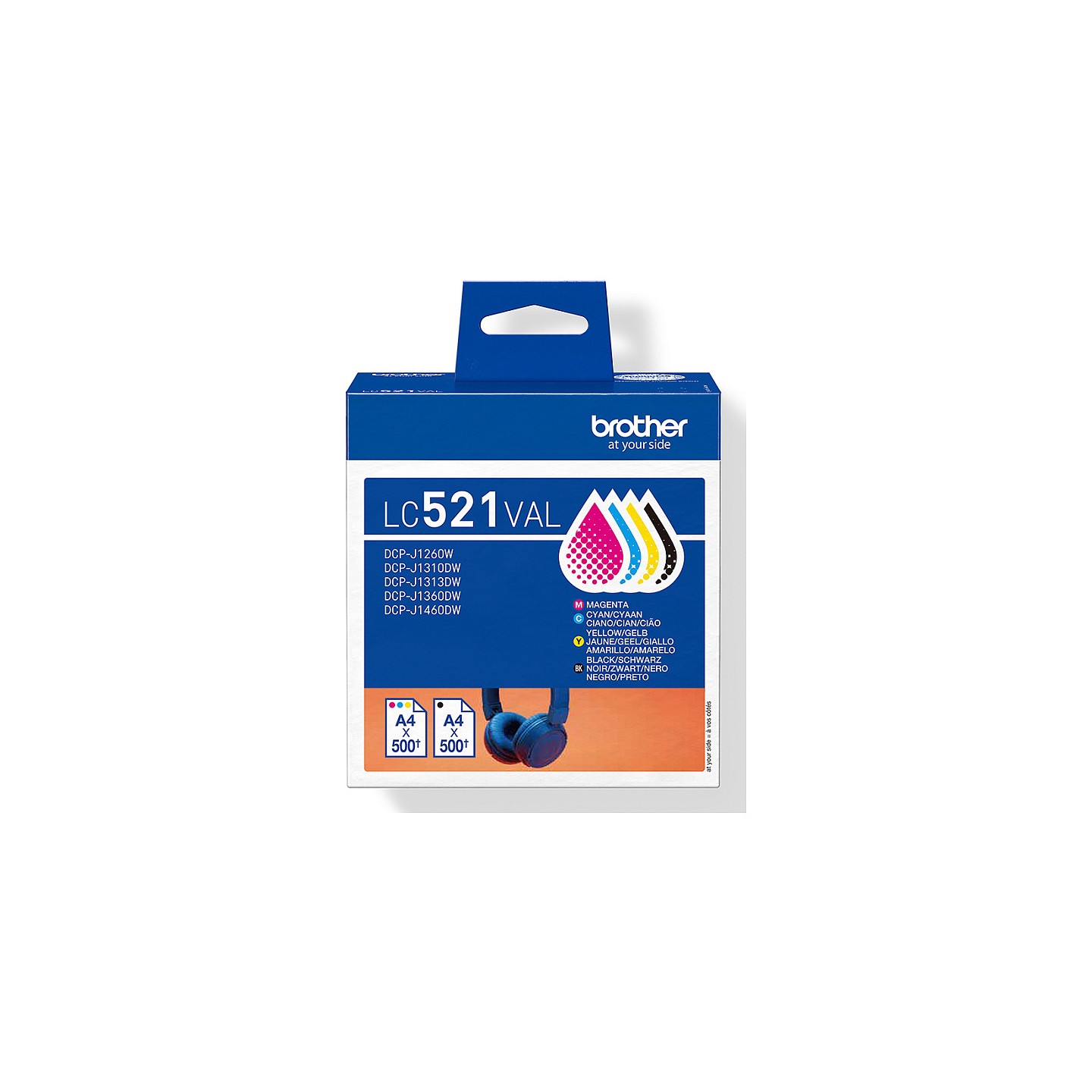 Brother Tintenpatronen LC-521VAL Multipack (je 1x BK M C Y) — Buy in Cyprus with Fast Delivery