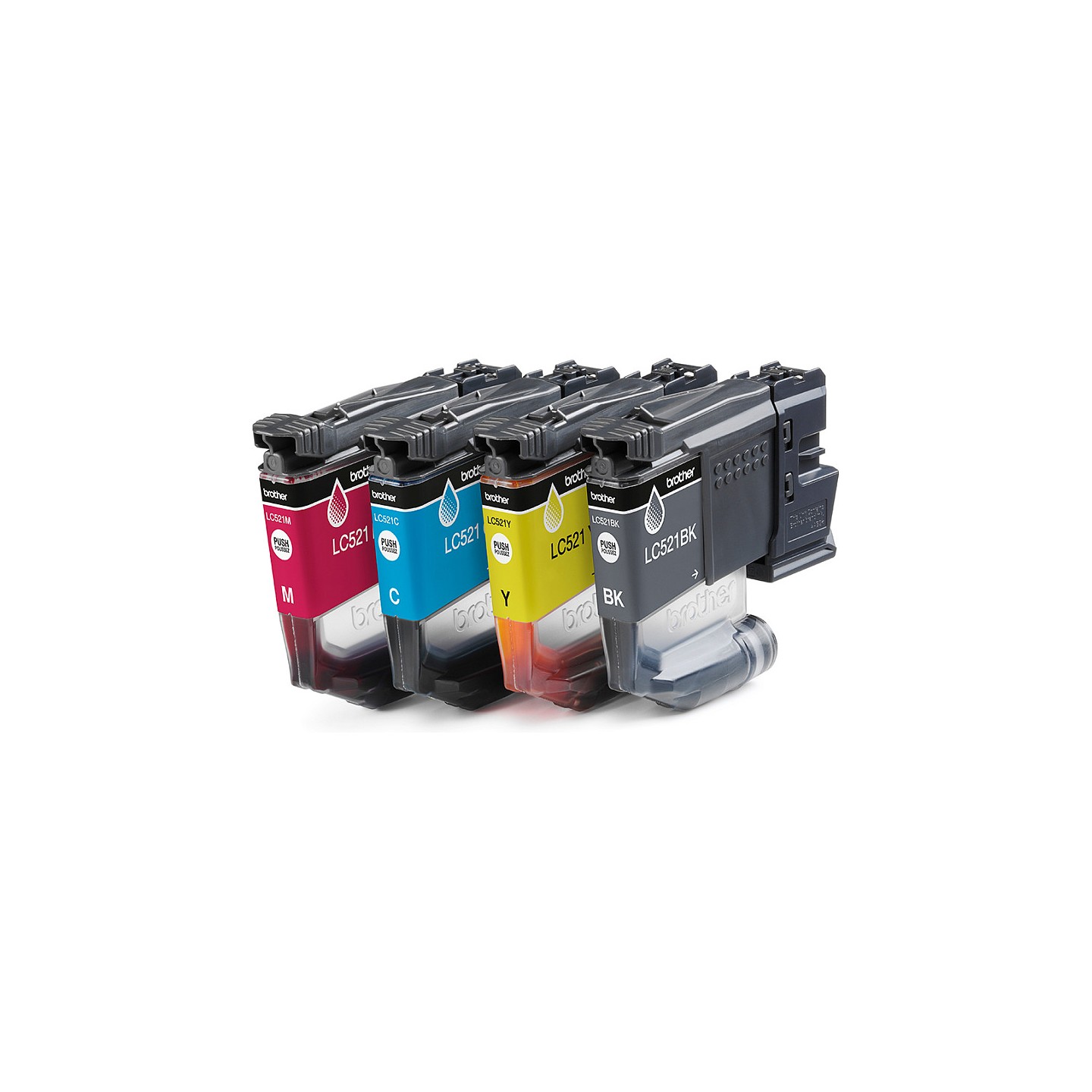 Brother Tintenpatronen LC-521VAL Multipack (je 1x BK M C Y) — Buy in Cyprus with Fast Delivery
