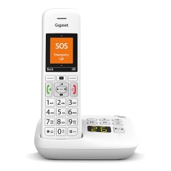 Gigaset E390A Schnurlostelefon mit Anrufbeantworter weiß — Buy in Cyprus with Fast Delivery