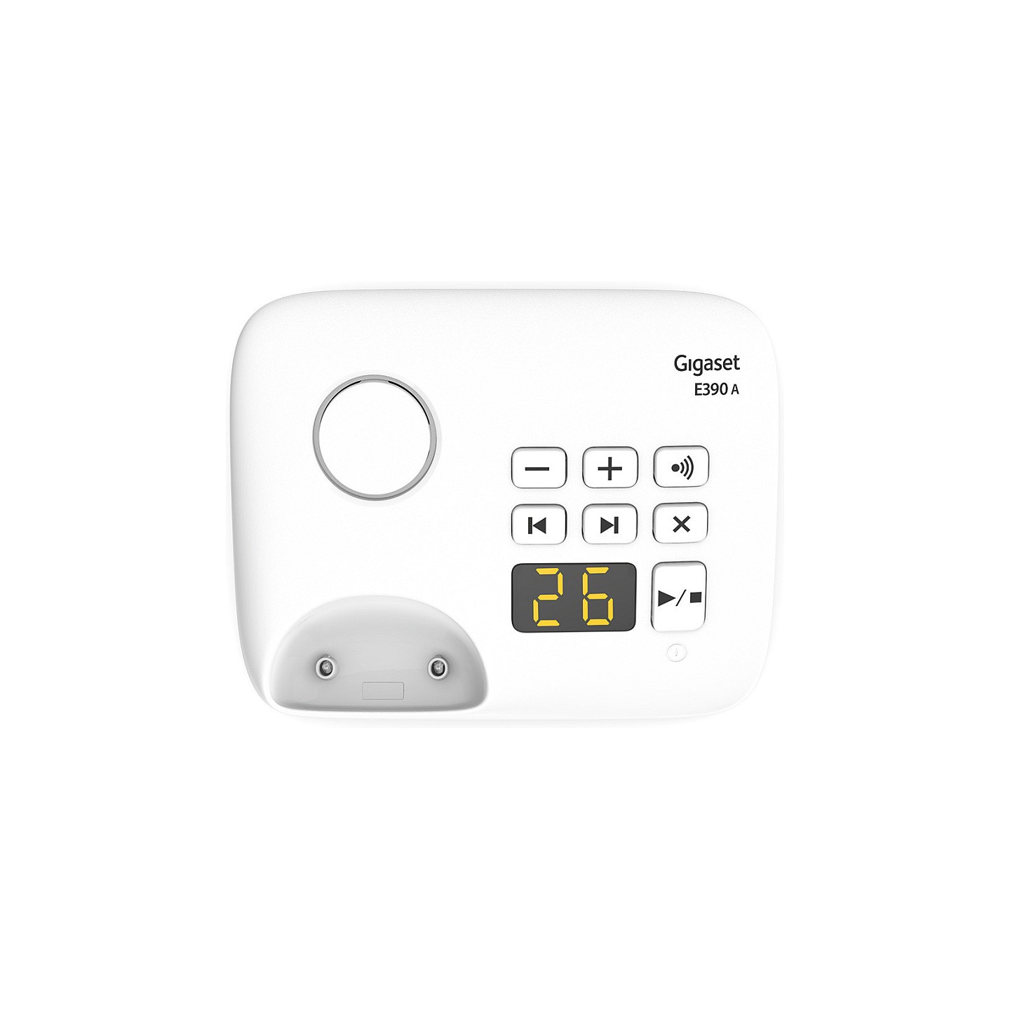 Gigaset E390A Schnurlostelefon mit Anrufbeantworter weiß — Buy in Cyprus with Fast Delivery