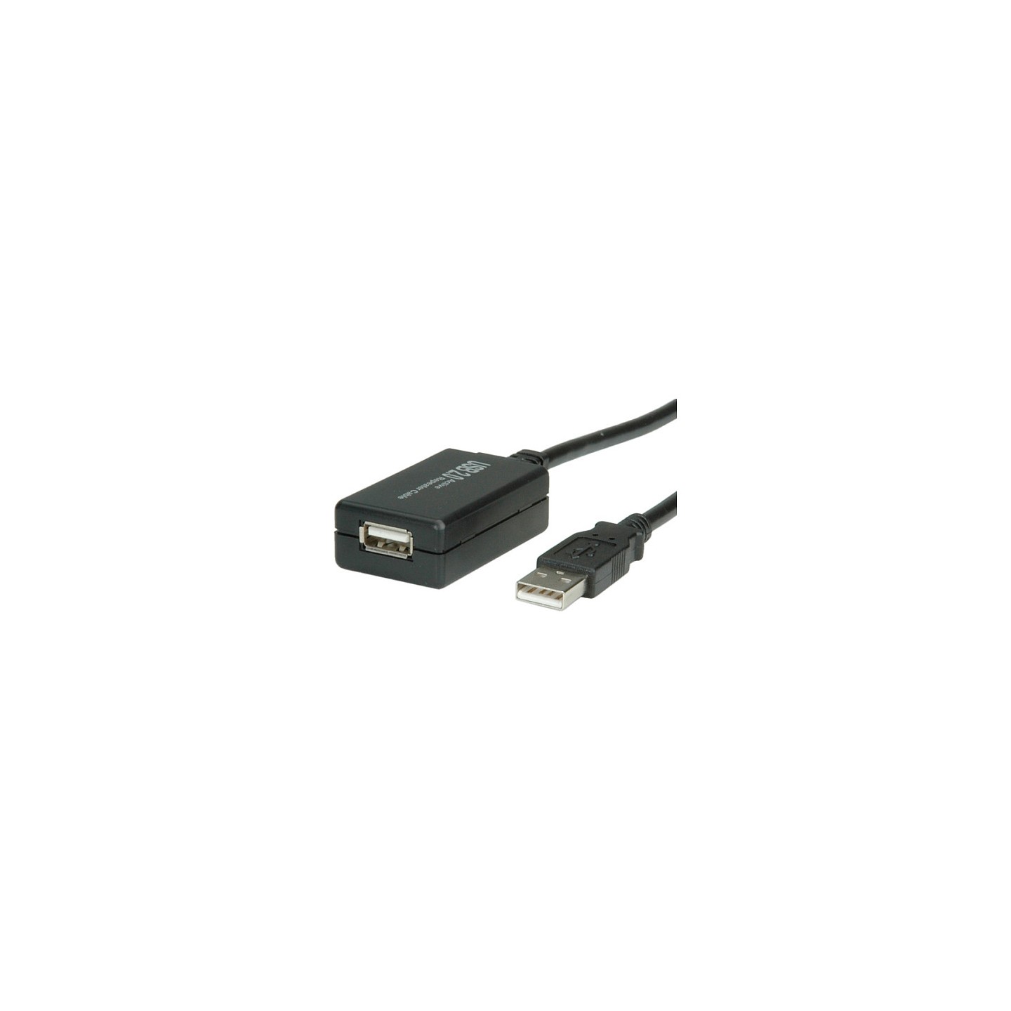 VALUE USB 2.0 Verlngerung aktiv mit Repeater schwarz 12m — Buy in Cyprus with Fast Delivery