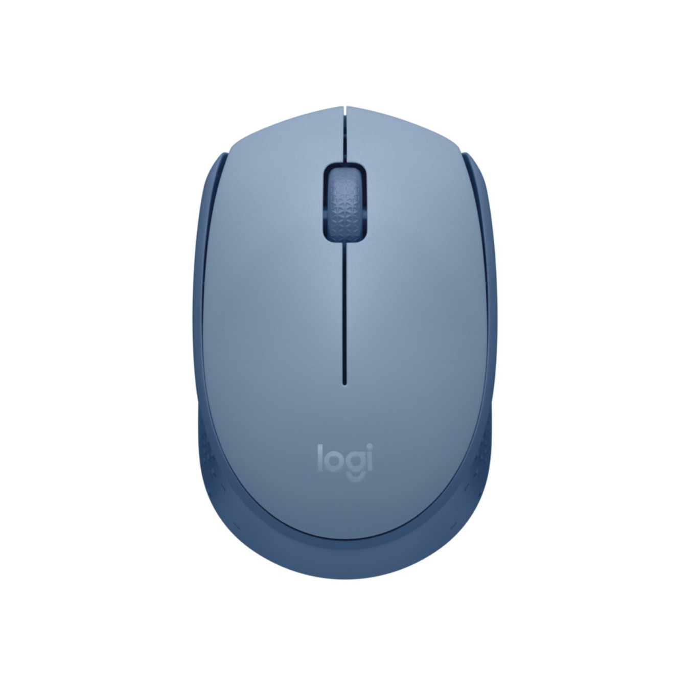 Logitech M171 Wireless Mouse - 910-006866 - Ambidextrous Grey, 3-Button Optical, 2.4GHz Nano Receiver, AA Battery